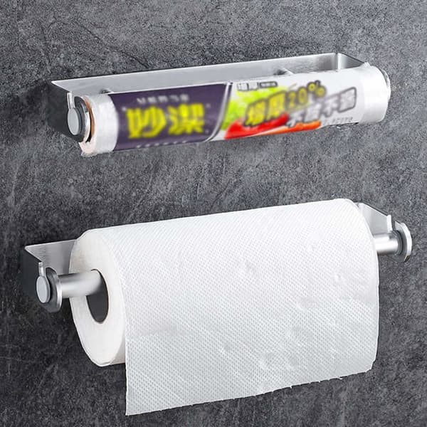 Papirhåndkleholder - 28 cm - 304 rustfritt stål - Veggmontert - Rustfri
