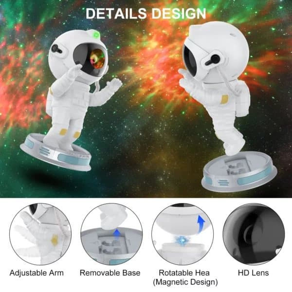 2024 Galaxy Lamp – Ultimate Star Projector with Nebula Effect