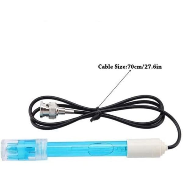 BNC-grensesnitt ph-201PH laboratorieelektrode komposittelektrode sonde pH-sensor hydroponikk pH-måler tilbehør