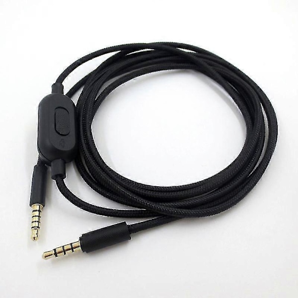 2M Erstatningskabel for Logitech G Pro Inline Mute G Pro X G433 G233 Lydkabel