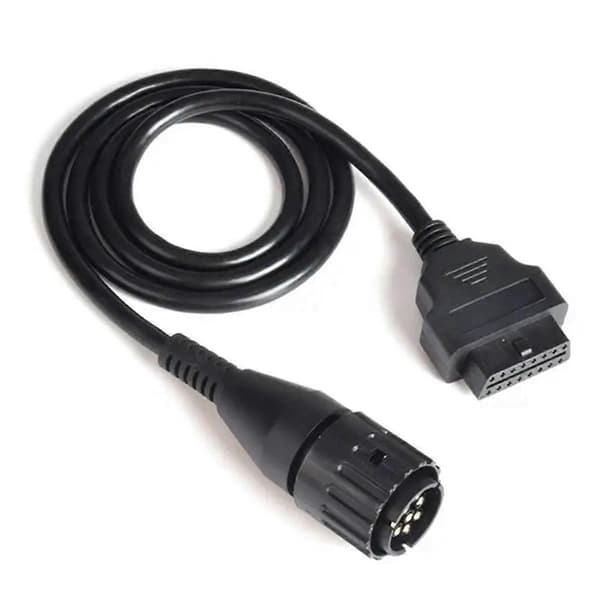 For D Kabel 10 Pin Adapter Til 16Pin OBD2 Scanner Forlængerkabel