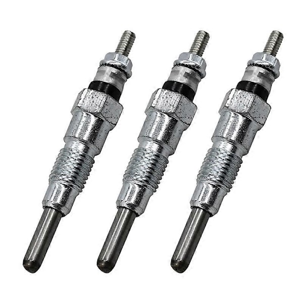 3ST Motorvärmare Glödstift 10mm för Kubota Motor D650 D750 D850