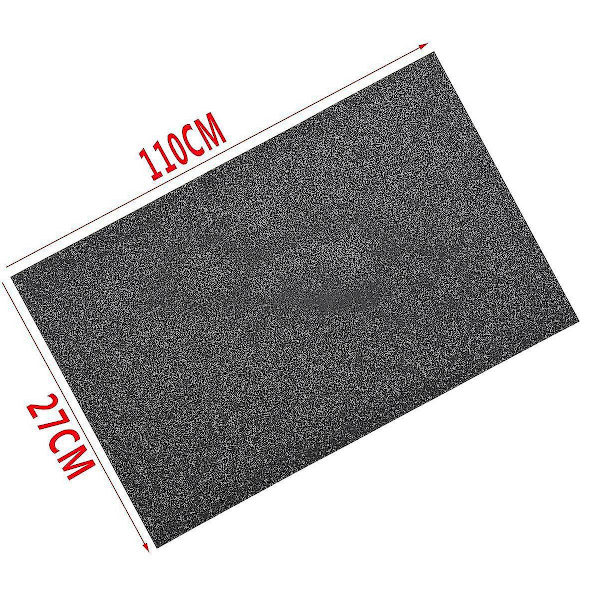 110x 27cm Vandtæt Skateboard Longboard Sandpapir Grip Tape