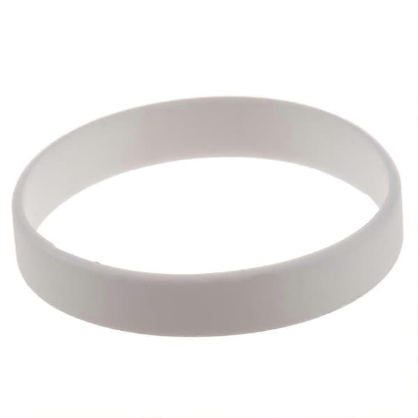 Mote Silikon Gummi Elastisk Armbånd Mansjett Armbånd