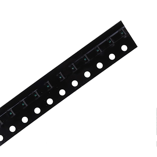100 st SMD LED-dioder Elektroniska komponenter Höghållfasta Små Lågspänning för DIY PCB (Gyllene)