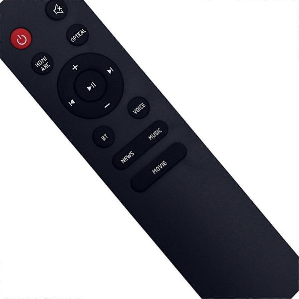 Fjernbetjening Erstatning til Cinema Soundbar Hjemmebiograf Sound Bar SB120 SB140 SB170 2024THO