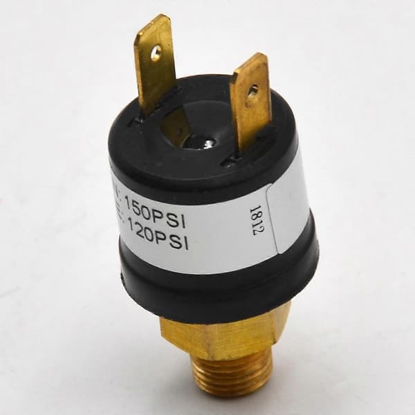 12V 120-150 PSI Lufttryksswitch Bedømt til Trompet Tog Horn Kompressor