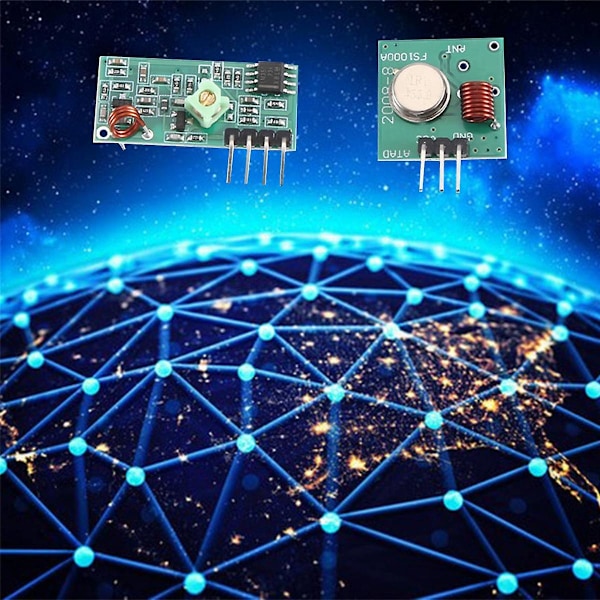 433MHZ Ultra Module langaton lähetinmoduuli murtohälyttimen lähetin vastaanotin kannettava taajuus