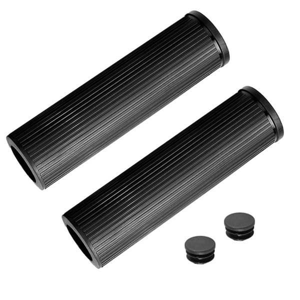Universal Cykelstyreöverdrag 22mm Innerdiameter med Hål och Propp i Silikon