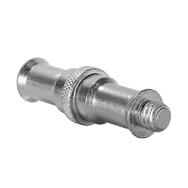 2 Stykker Standard 1/4 Til 3/8 Tommer Metal Han Konverter Gevindskrue Adapter Spigot Stud Til Stativ