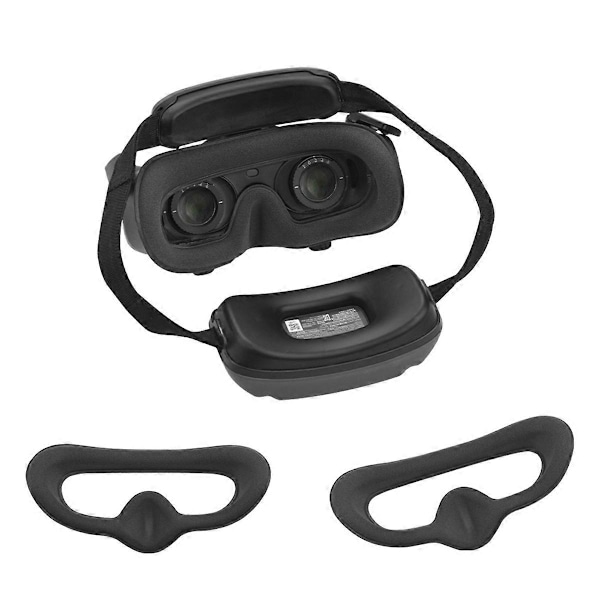 DJI Goggles 2/3 -lasien silikoninen silmäsuojus, liukumaton ja mukava pehmuste, estää valovuotoa