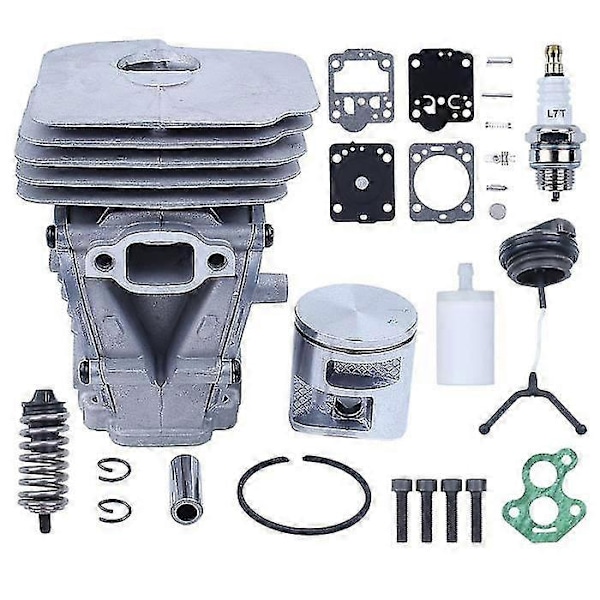 Sylinteri, mäntä ja sytytystulppasetti Husqvarna 435 435e 440e 440 II moottorisahoille