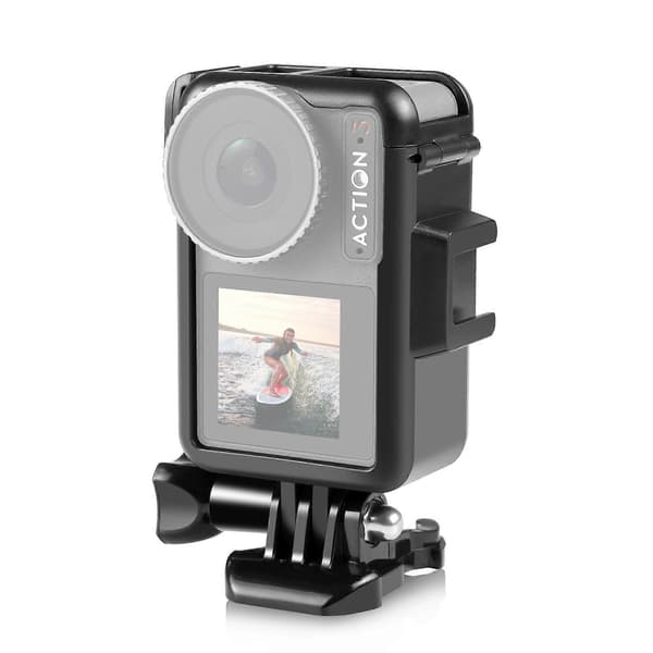 PULUZ Plastikrammebur til DJI Osmo Action 5 Pro / 4 / 3