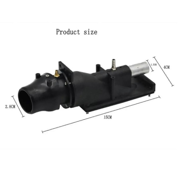 Vattenjetpump-kit med 540 borstlös motor för RC-båt DIY - Förbättrar prestandan i grunt vatten