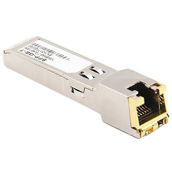 SFP Modul RJ45 Switch Gbic 10/100/1000 Kontakt SFP Kobber RJ45 SFP Modul Gigabit Ethernet Port 1 stk