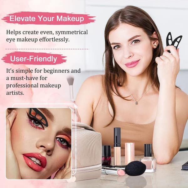Eyeshadow Tool, Eye Makeup Aid, Eyeshadow Stencils, Eyeliner Stencils for Women, Quick Makeup Stencils