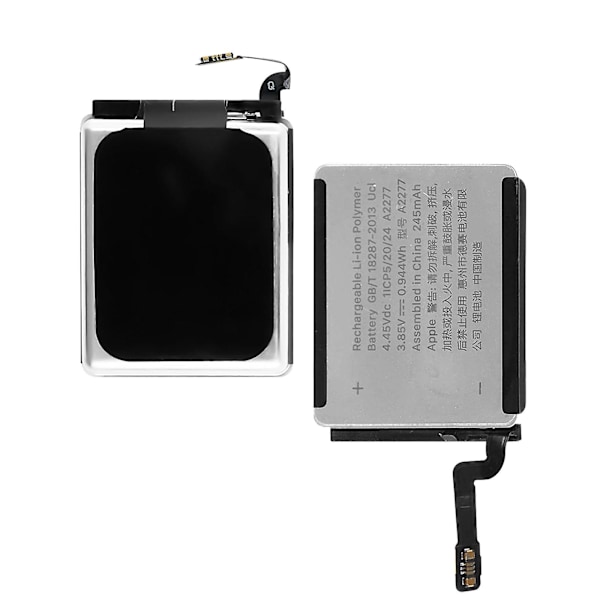 Internt Batteri til Apple Watch Series 5/SE 40mm 245mAh Kapacitet Kompatibel