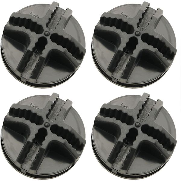 20 stk. Wire Cube-koblinger Plast Wire Grid Cube Oppbevaringshylle Enhetskoblinger Skapspenne