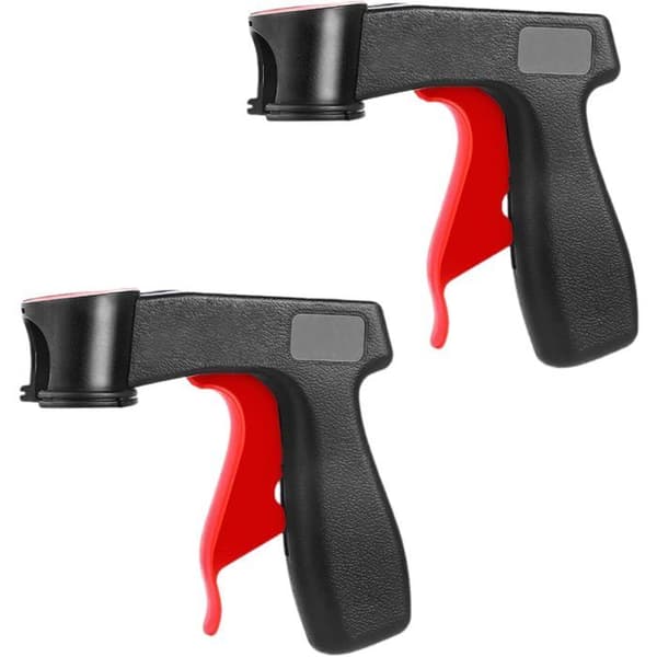 Sæt med 2 malermaskinetilbehør - Pistolhåndtag og flaskeholder - Sprøjtestativ