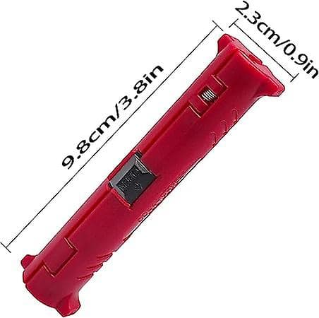 Koaksialkabelafstripper Koaksialkabelafstripper (rød)
