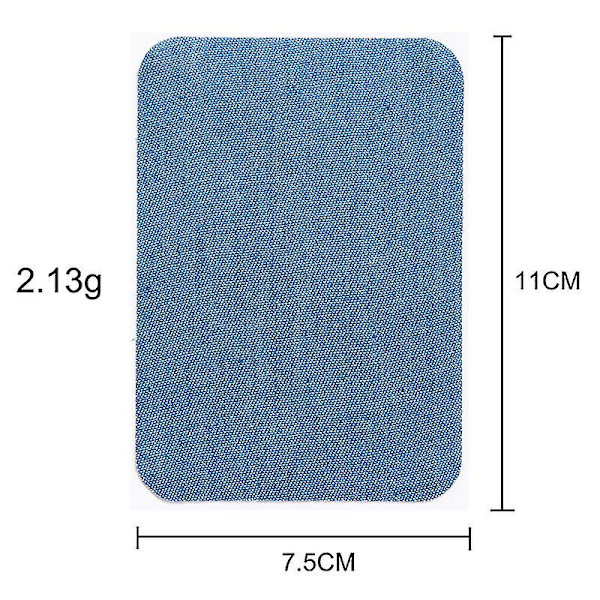Strygemærker Stryge Denim Mærker Reparationssæt Jeans, Jakker, 20 stk.