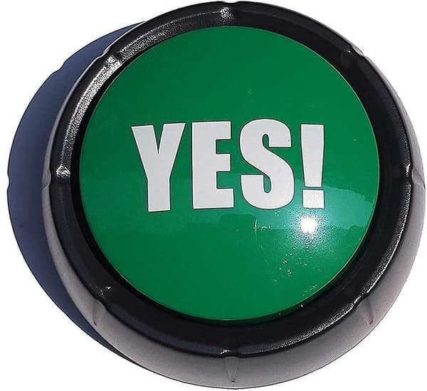 Ja-knappen med lyd, 2024 Ping
