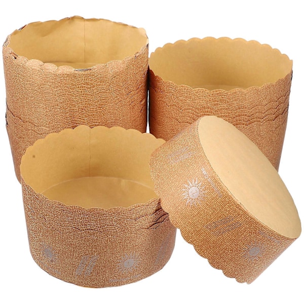 100 stk. Cupcake Kage Papirkopper Cupcake Wrappers Bage Kagekopper Papir Kage Bagekopper