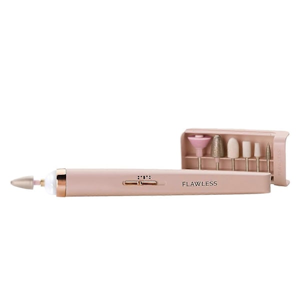 Fejlfri Salon Manicure Kit, Elektronisk Neglefil og Komplet Sæt med Manicure- og Pedicureværktøj