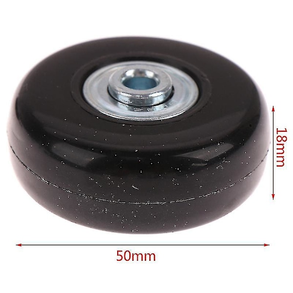 Matkalaukun Vaihtopyörät Matkalaukun Korjaus Od 50mm Akselit Deluxe + Ruuvi  -t