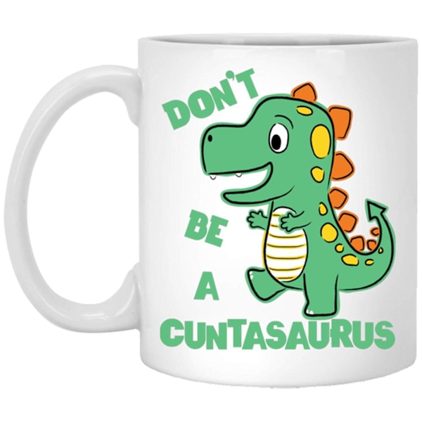 Dinosaurie Var inte en Cuntasaurous Dinosaurie Keramisk Kaffemugg Vattenkopp-STIL 14 2025:e