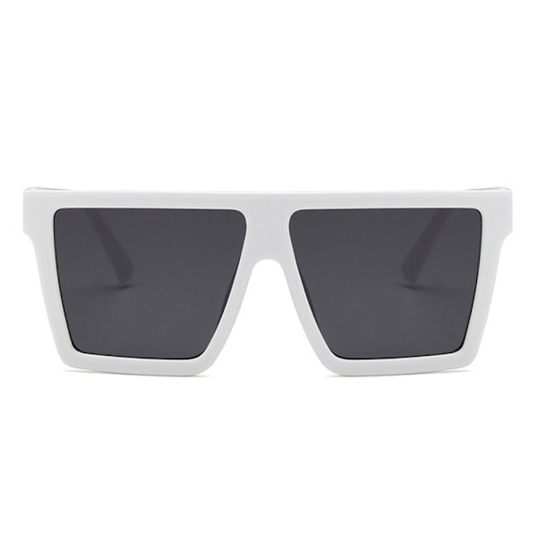 Square White Sunglasses