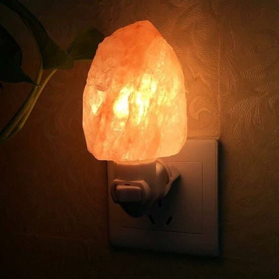 10W Night Light, Natural Crystal Himalayan Salt Lamp, 400g