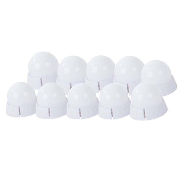 LED-makeup spejlbelysning - 10-pak med USB
