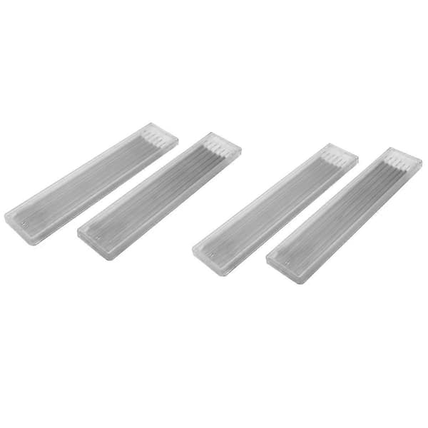 24 stk. sorte 2,8 mm HB stifter til tømrerblyant, holdbare blyantstifter til mekanisk blyant
