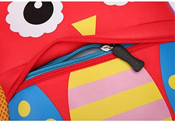 Barnryggsäck, Ryggsäck för Småbarn, Djurdesign, Kinder Racksack för 2-5 år (uggla)