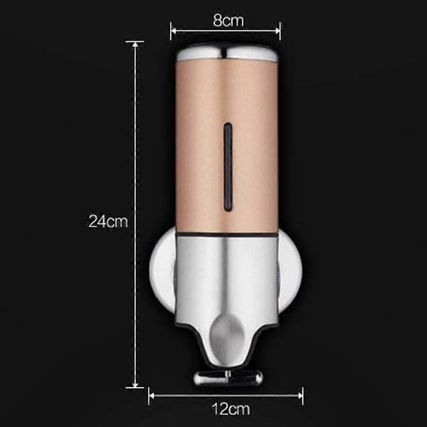 Väggmonterad flytande tvåldispenser för badrum 500 ml