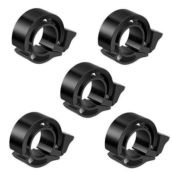 Svart Cykelklocka Super Hög Bergscykel Universal Klocka Osynlig Horn Cykelutrustning Accessoar