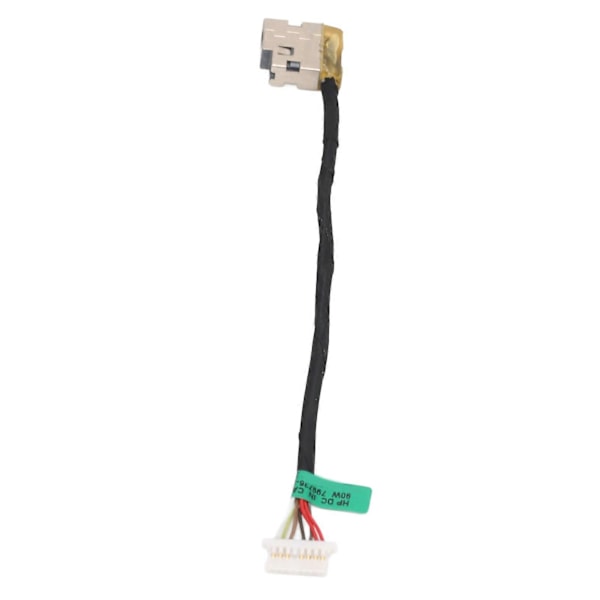 DC Strømstik Kabel Udskiftning Praktisk Bærbar Metal DC Strømstik til HP 15?AF 15?AF131DX 799736?T57