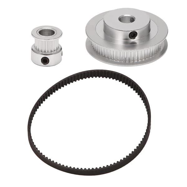 2Gt Synkront Hjul 1:3 Reduktions Transmission Remhjul Model Mekanisk Rem til 3D Printer