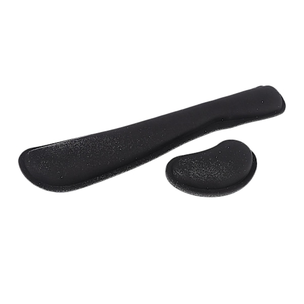 Gel Memory Foam Set Tangentbordshandledsstöd, Mus handledsstöd för kontor, Lätt,bl