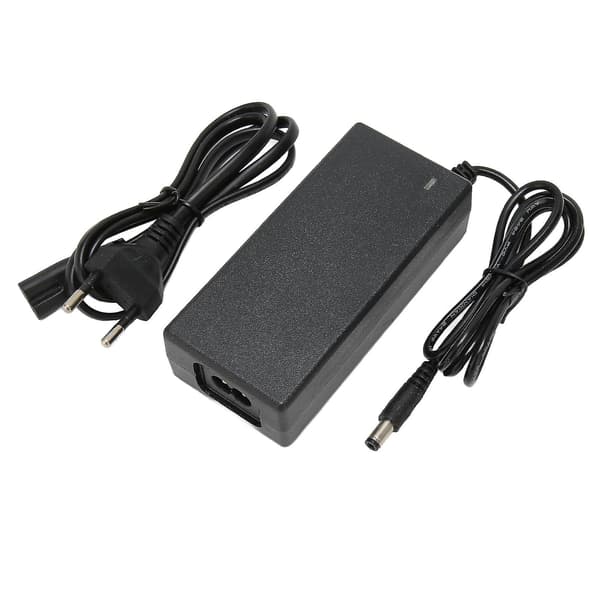36V litiumbatteri snabbladdningsadapter - 42V 2A DC5.5x2.5 EU-kontakt