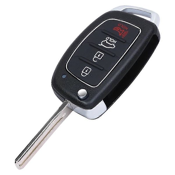 Ny 95430-C1010 TQ8-RKE-4F16 Flippbar Fjärrkontroll Smart Nyckelbricka 4 Knappar 433MHz för Hyundai Sonata 2014 2015 2016 2017