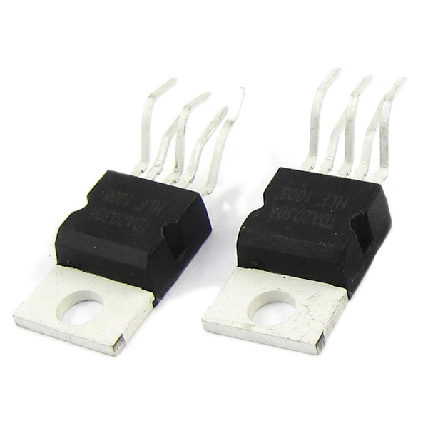 3 stk. TDA2030A Enkelt Op Amp Audio Operasjonsforsterker IC-brikker 5 Pin