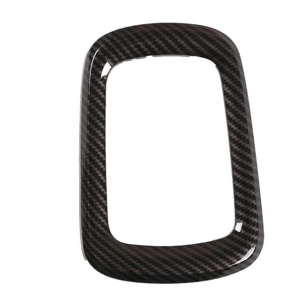 For 2015-2021 Bil Senter Konsoll Ramme Deksel Trim Karbonfiber