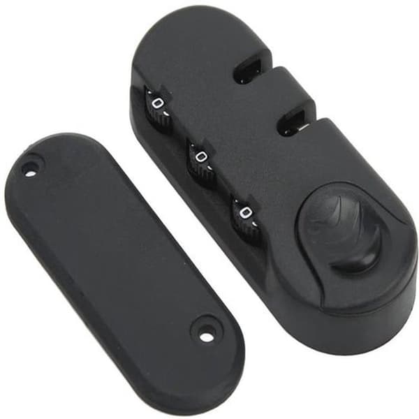 Suitcase Lock Luggage Password Lock Replacement Luggage Lock for Suitcase Pull Handle, 3-Digit Combination Lock Suitcase Security Lock Suitcase