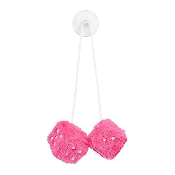 Auton roikkuvat nopat, auton peilin roikkuvat nopat, auton riipus pisteillä auton sisätilojen koriste - Pinkki 2024THO
