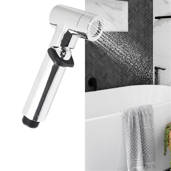ABS Funktioner ABS Dusch Douche Hållbar Badrumsspruta Lätt att Hantera Handhållen Toalett Bidet