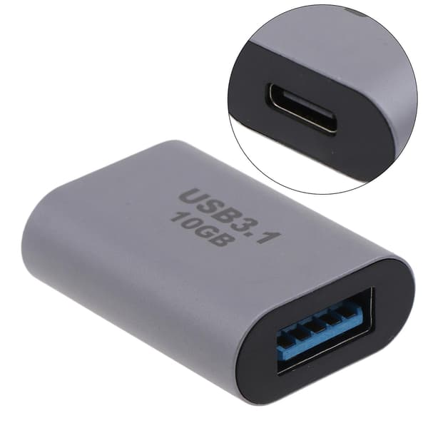 Type C Hun Til Usb 3.0 Hun Stik Konverter Adapter Type-c Usb Standard Dataoverførsel 10gbps Udvidelseskonverter