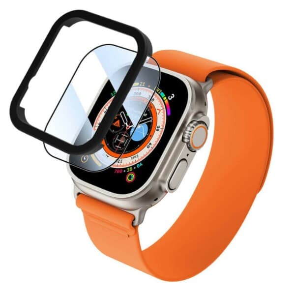 Apple Watch 49mm Full Coverage Screen Protector Easy Install
