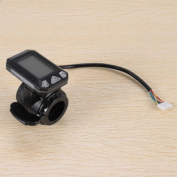 24V 36V Justerbar El-Scooter Instrumentdisplay Skärm Switch Accelerator för 5,5 Tums Scooterdelar